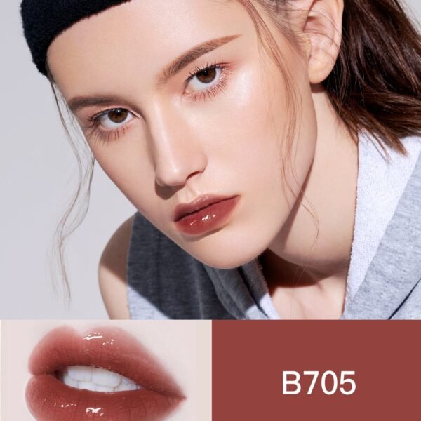 Airy Lip Gloss Mirror Series B705 Brown